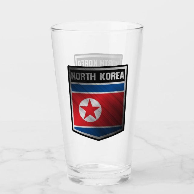 Korea, North Glass (Front)