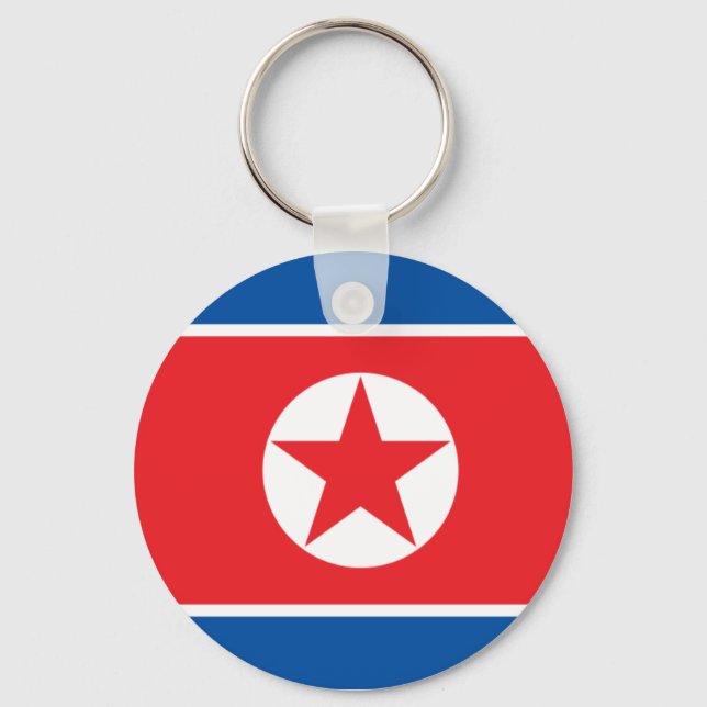 korea north key ring (Front)