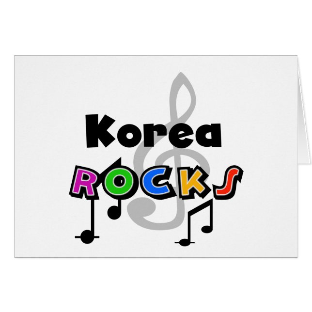 Korea Rocks (Front Horizontal)