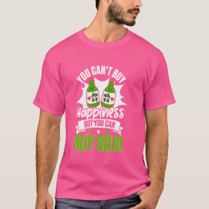 Korea Soju Alcohol Drinking Food Kpop T-Shirt