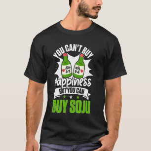 Korea Soju Alcohol Drinking Food Kpop T-Shirt