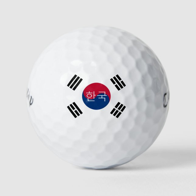 korea south golf balls (Front)
