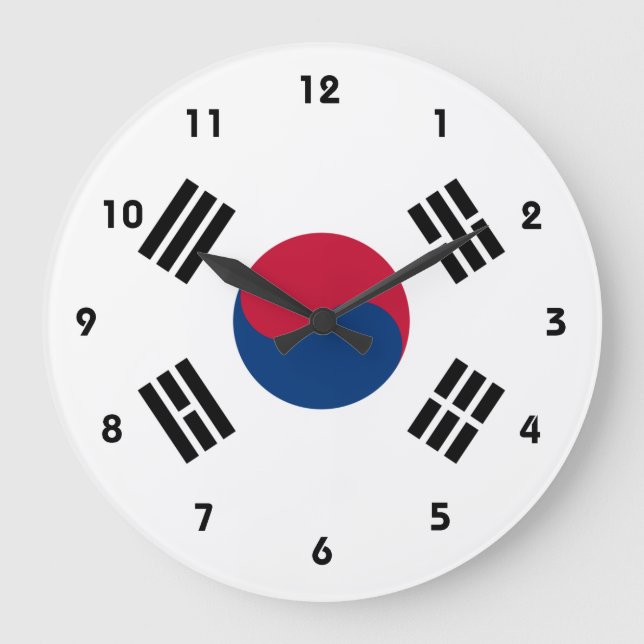 korea south large clock (Front)