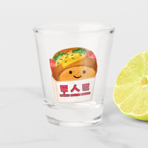 Korean 토스트 Street Toast Shot Glass
