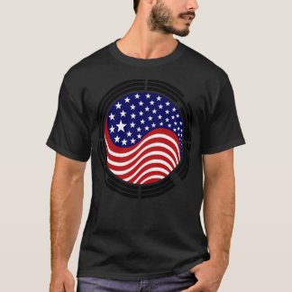 Korean American Multinational Patriot Flag T-Shirt