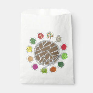 Korean BBQ Barbecue Roast Bulgogi Banchan Food Favour Bags