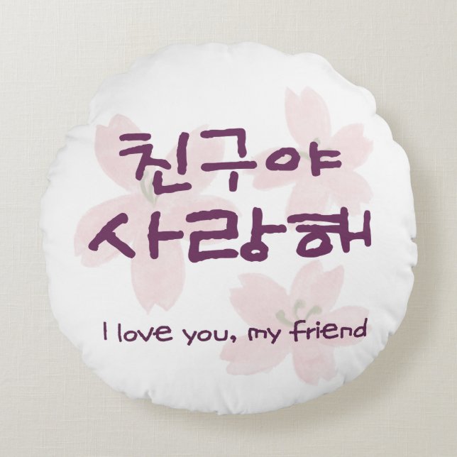 Korean Best Friend Cushion (Front)