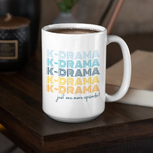 Korean Drama Just One More Episode Custom Name Coffee Mug