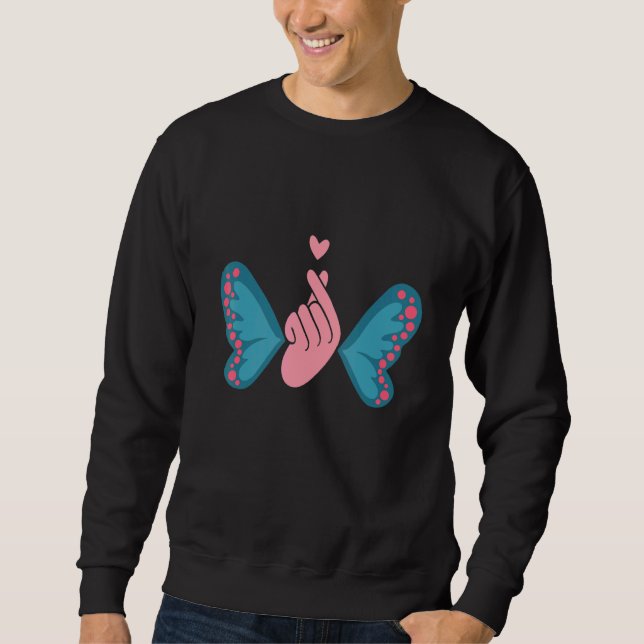 Korean Drama Kdrama Finger Heart 1 Sweatshirt (Front)