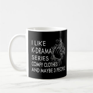 Korean Drama Kdrama Finger Heart Saying 1 Coffee Mug