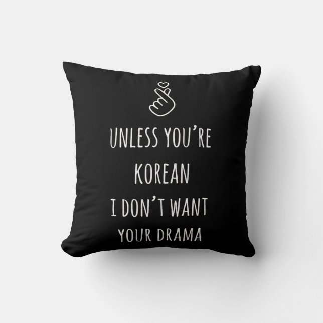 Korean Drama KDrama Merchandise Kdrama Gifts Merch Cushion (Front)