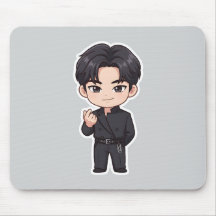 Korean Drama Male Lead Finger Heart Mouse Pad