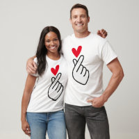 Korean finger heart