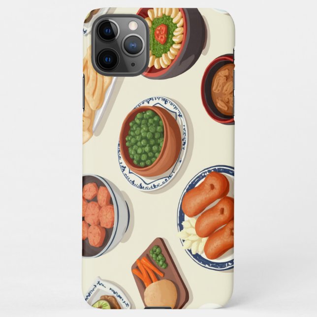korean food image  iPhone case (Back)