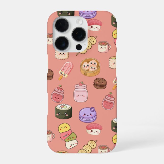 Korean food  iPhone case (Back)
