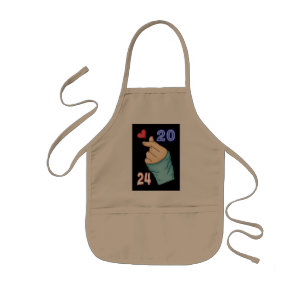 Korean Heart 2024 Kids Apron