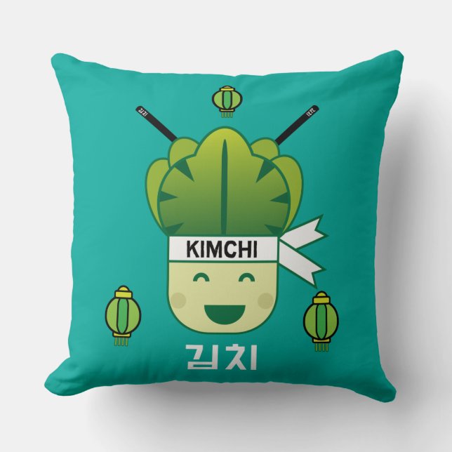 Korean Kimich Healthy Cabbage Food Probiotics  Apr Cushion (Front)