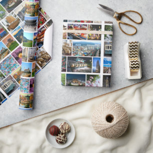 Korean Landmarks and Historic Spaces Wrapping Paper