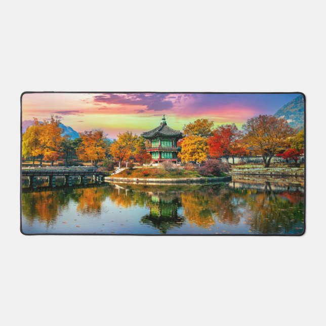 Korean Landscape  Desk Mat (Front)