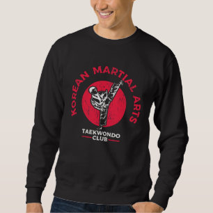 Korean Martial Taekwondo Club Sweatshirt