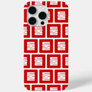 Korean Number 2 Two 둘 【Dul】 Hangul iPhone 15 Pro Max Case
