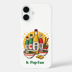 Korean Pop Culture Chest Print Printed Backpack Po iPhone 16 Case