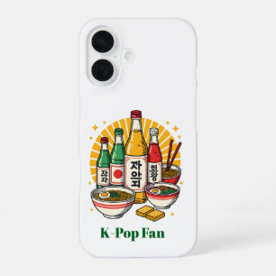 Korean Pop Culture Chest Print Printed Backpack Po iPhone 16 Case
