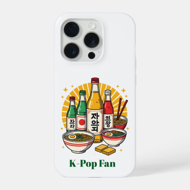 Korean Pop Culture Chest Print Printed Backpack Po iPhone Case (Back)