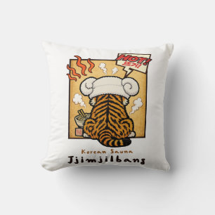 Korean Sauna Jjimjilbang Tiger Cushion