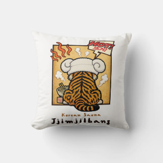 Korean Sauna Jjimjilbang Tiger  Cushion