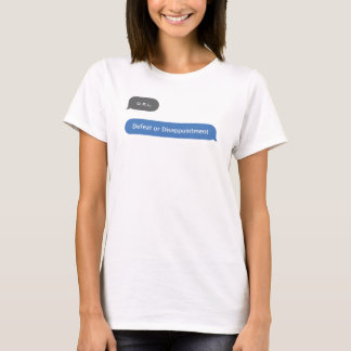 Korean Slang Chat Bubble Defeat ㅇㅈㄴ T-Shirt