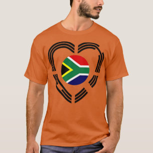 Korean South African Multinational Patriot Flag He T-Shirt