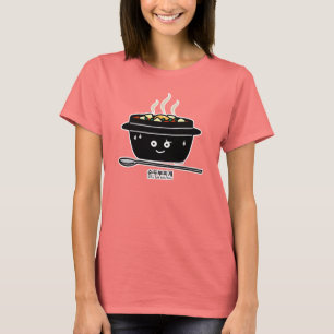 Korean Spicy soft Tofu Stew soup jjigae hot egg T-Shirt