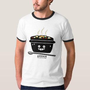 Korean Spicy soft Tofu Stew soup Sundubu jjigae T-Shirt