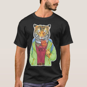 Korean Tiger Tteokbokki Rice Cake T-Shirt