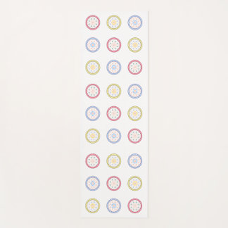 Korean traditional patterned yoga mat