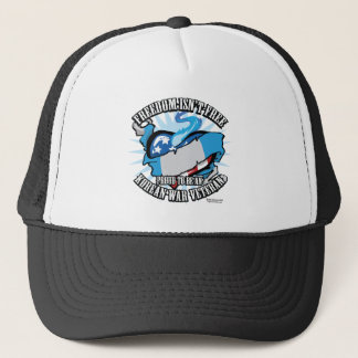 Korean War Classic Heart Tattoo Trucker Hat