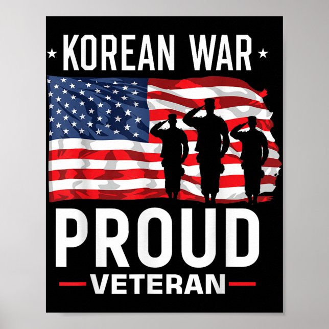 Korean War Veteran  Poster (Front)