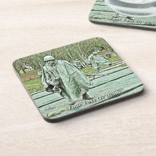 Korean War Veterans Memorial Coaster