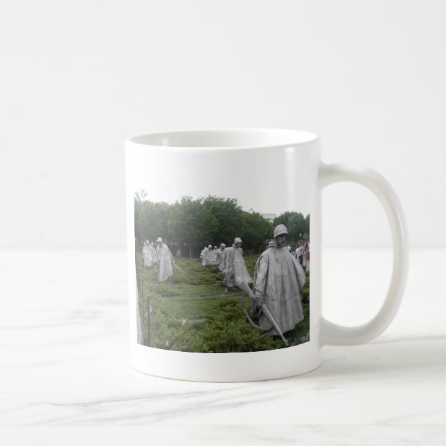 Korean War Veteran's Memorial Coffee Mug (Right)