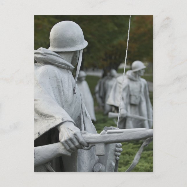Korean War Veterans Memorial Postcard (Front)