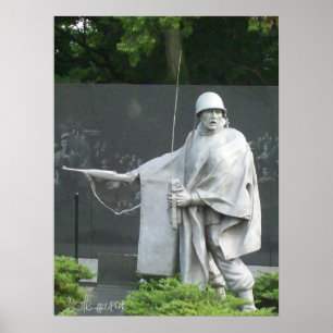 Korean War Veterans Memorial Series Five Poster
