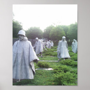 Korean War Veterans Memorial Series One Poster