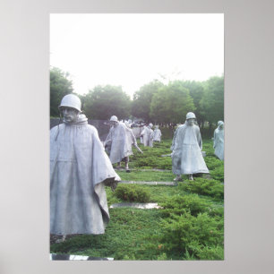 Korean War Veterans Memorial Series One  Poster