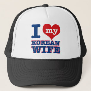 Korean wife designs trucker hat