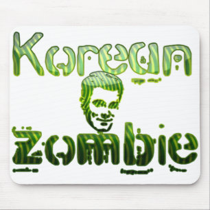 korean, zombie mouse pad