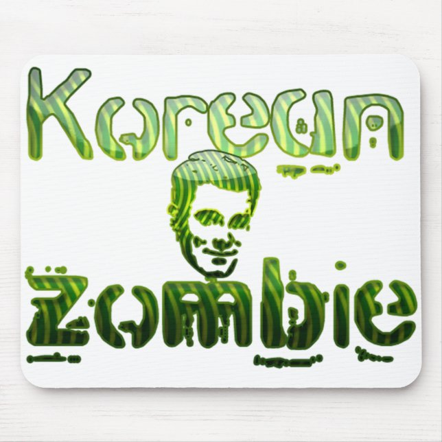 korean, zombie mouse pad (Front)