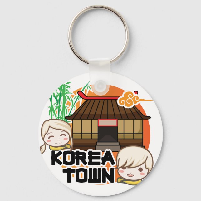 KOREATOWN KEY RING (Front)