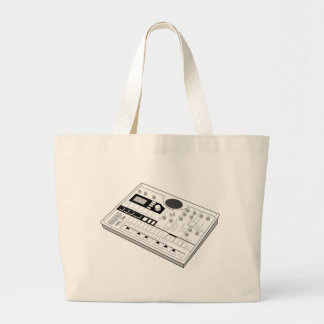 Korg Electribe emx1 music instrument Large Tote Bag