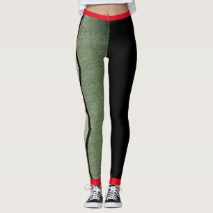 KORIN JAPANESE WOODBLOCK PATTERN FOR LEGGINGS